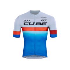 Cube TEAMLINE Trikot kurzarm blue´n´red´n´grey