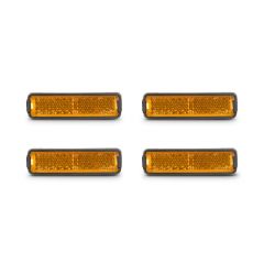 RFR Pedalreflektor Set orange