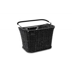 Cube Lenkerkorb Klick&Go Rattan 20 black